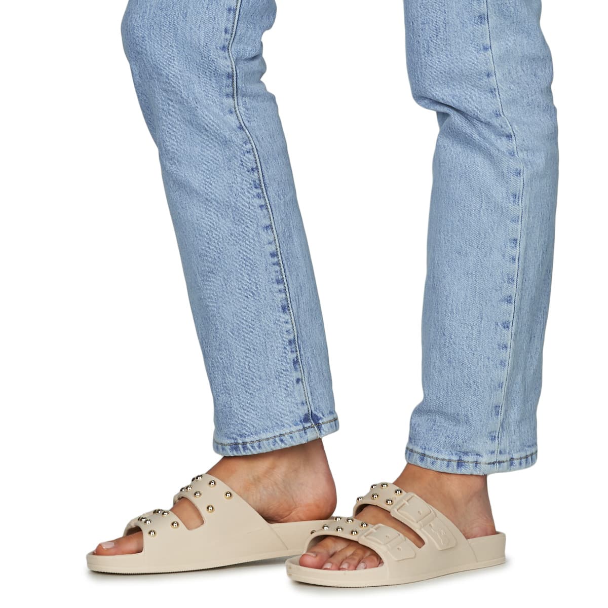 Women's Mules Cacatoès White