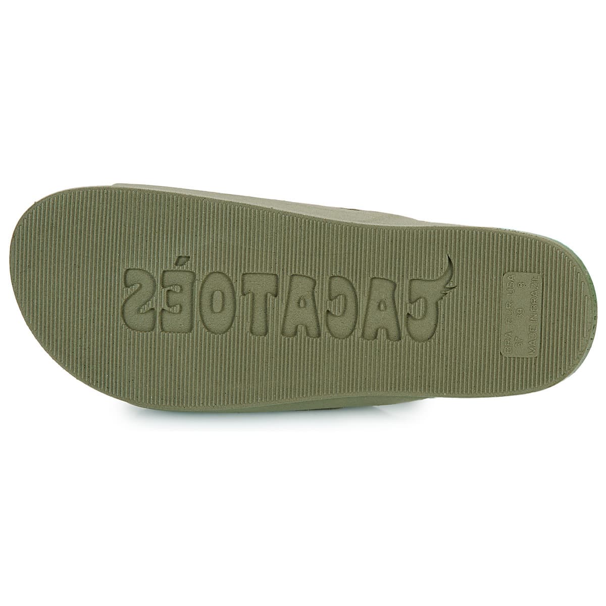 Women's Mules Cacatoès Khaki