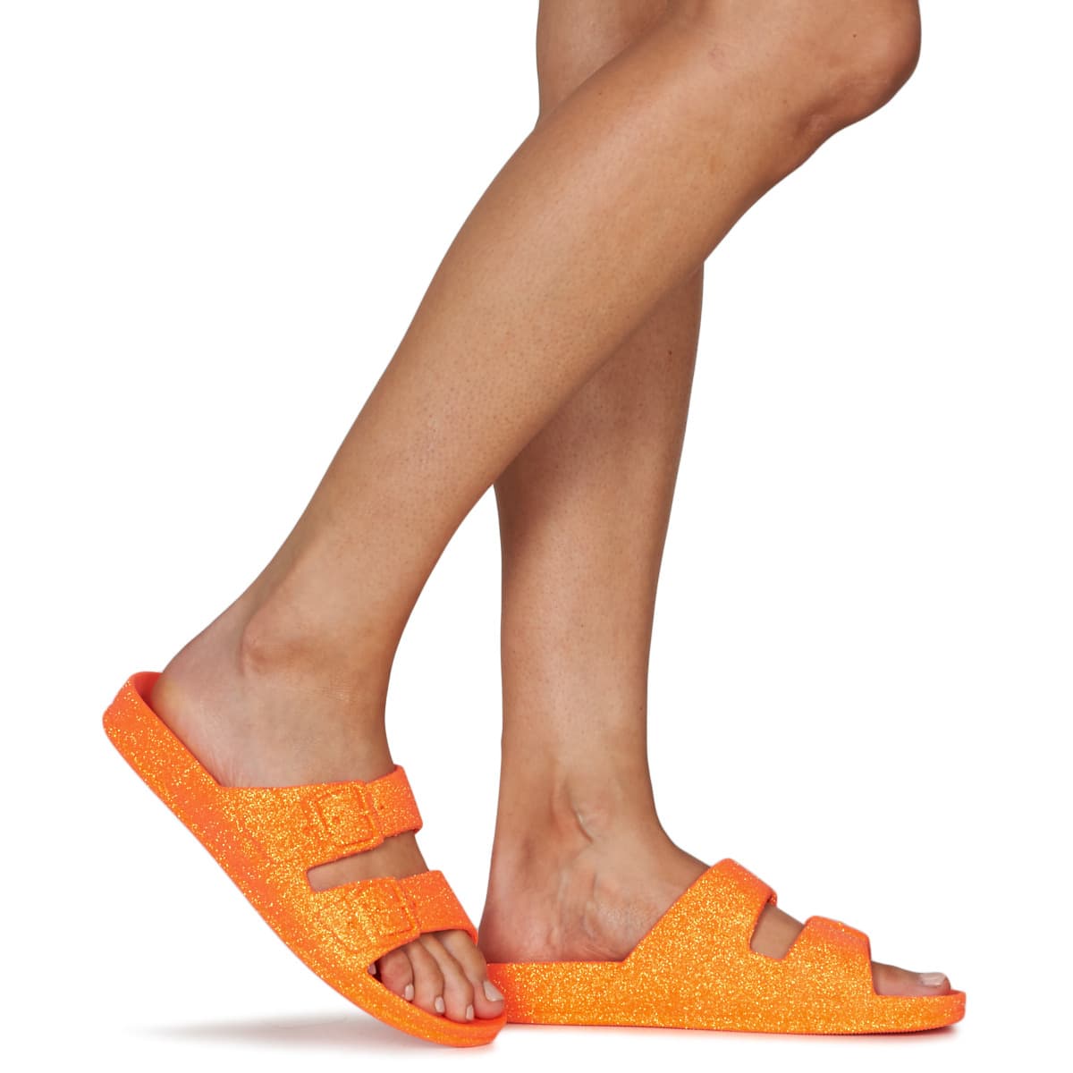 Women's Mules Cacatoès Orange