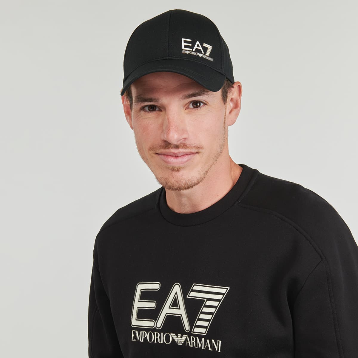 Men's Caps EA7 Black