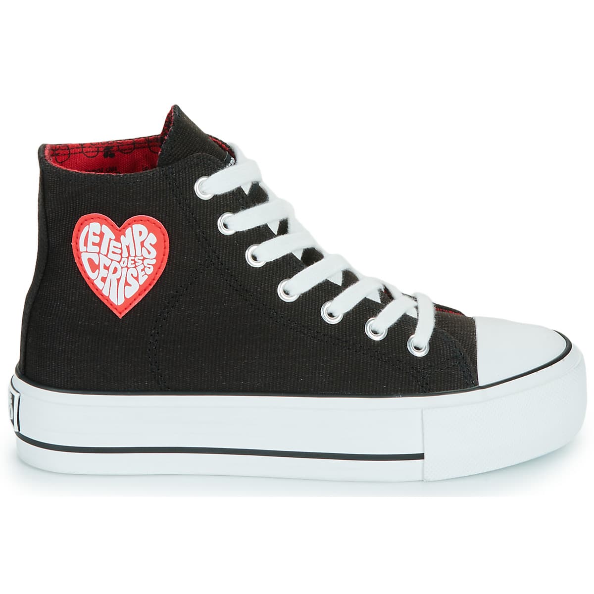 Women's Sneakers Le Temps des Cerises Black