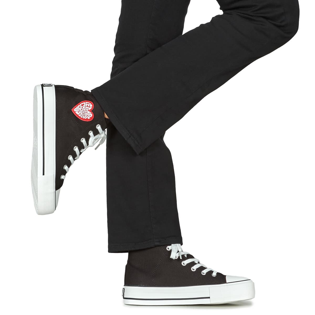 Women's Sneakers Le Temps des Cerises Black