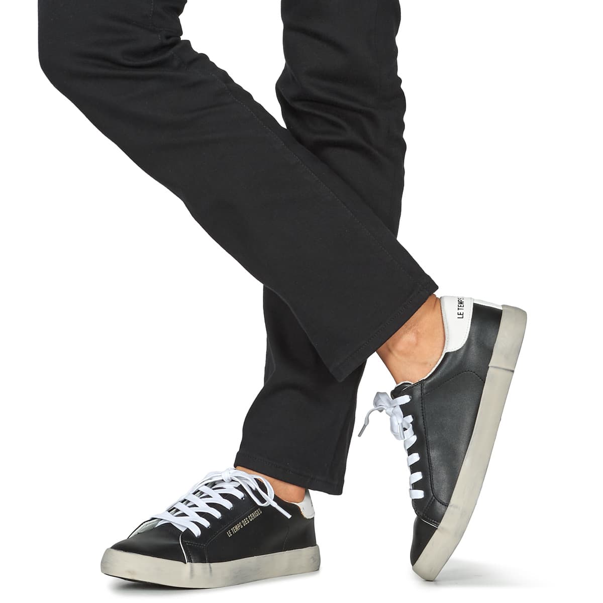 Women's Sneakers Le Temps des Cerises Black
