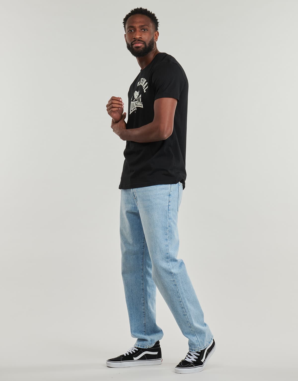 Men's T-Shirts Lonsdale Black