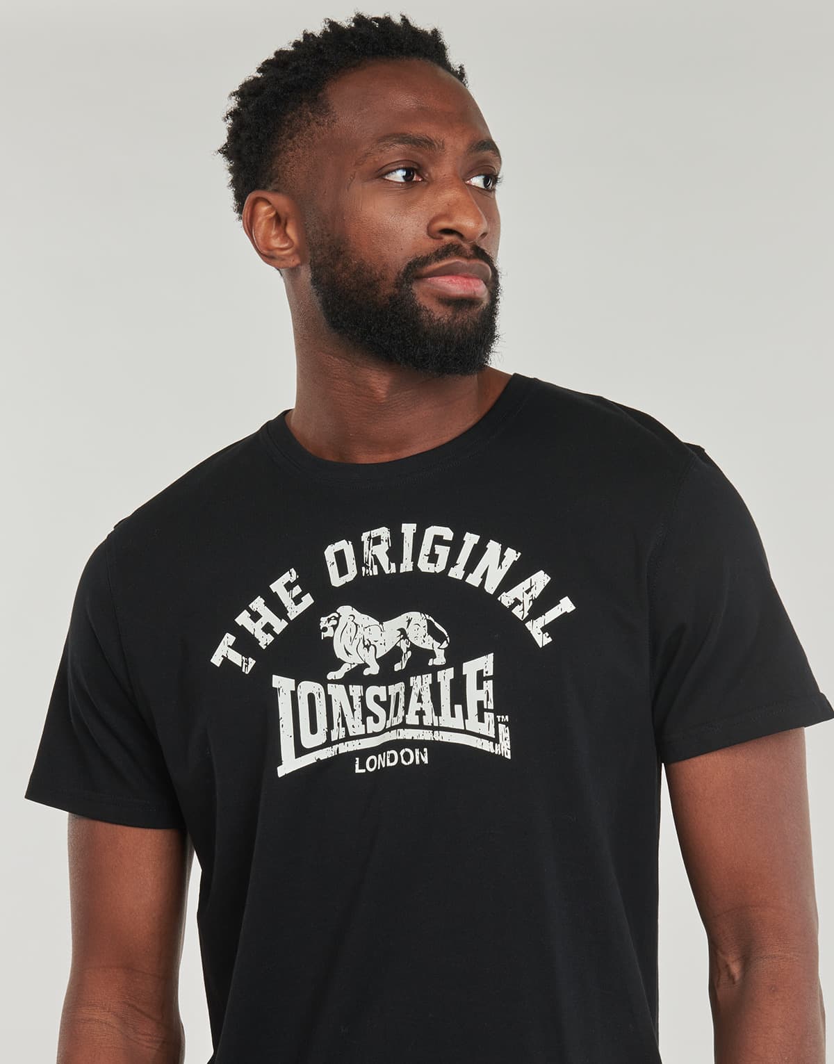 Men's T-Shirts Lonsdale Black