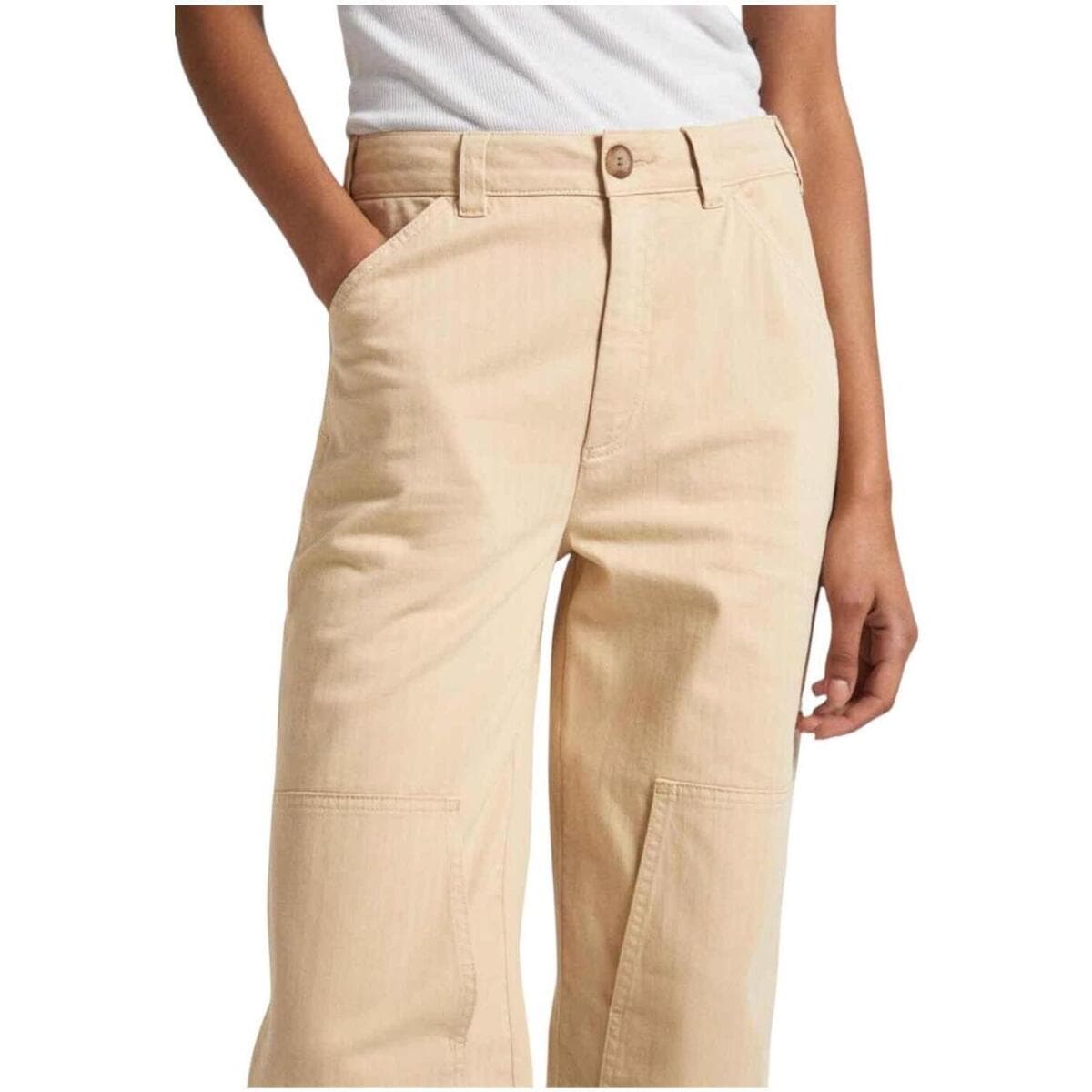 Women's Pants Pepe Jeans Beige