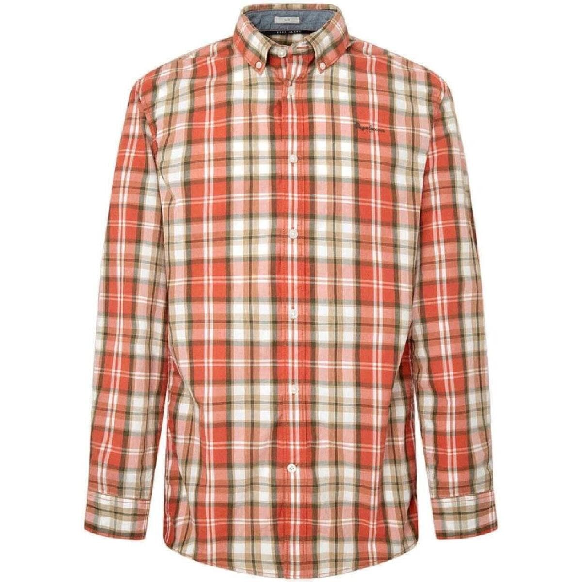 Men's Shirts Pepe Jeans Orange