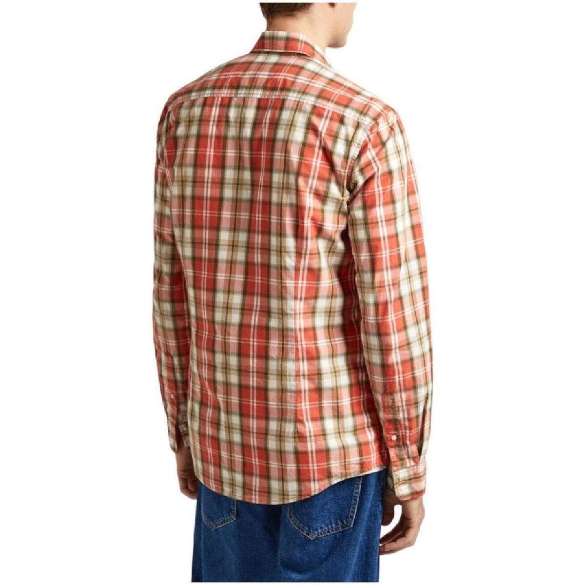Men's Shirts Pepe Jeans Orange