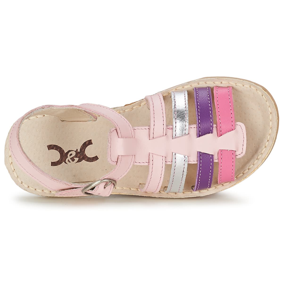 Girls' Sandals Citrouille et Compagnie Pink