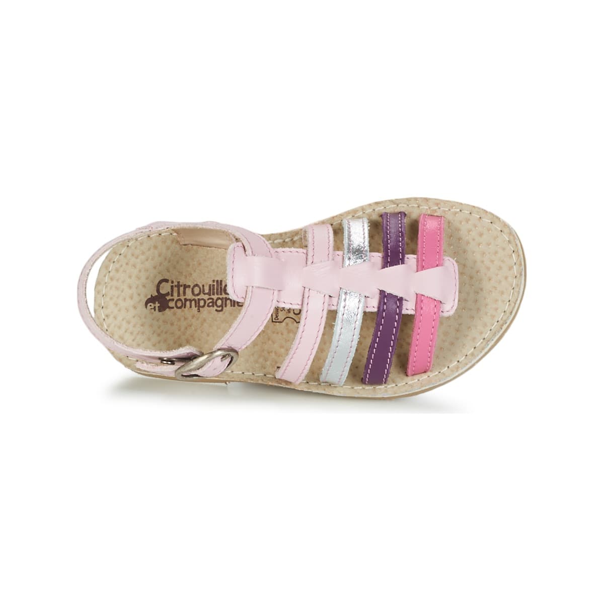 Girls' Sandals Citrouille et Compagnie Pink