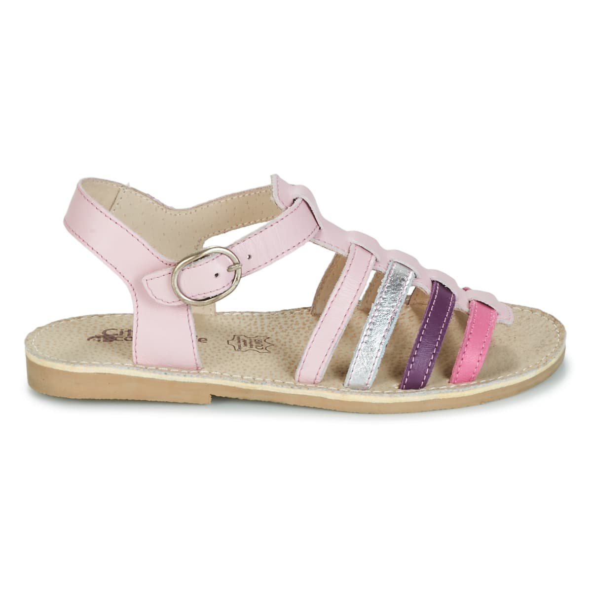 Girls' Sandals Citrouille et Compagnie Pink