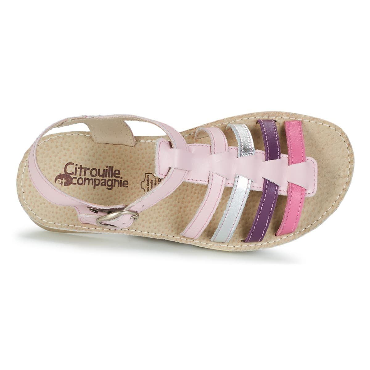 Girls' Sandals Citrouille et Compagnie Pink