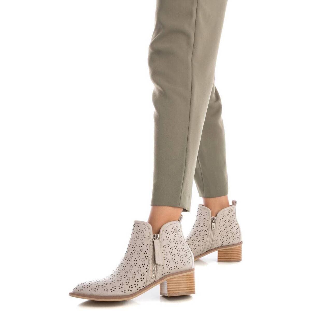 Women's Ankle Boots Xti White