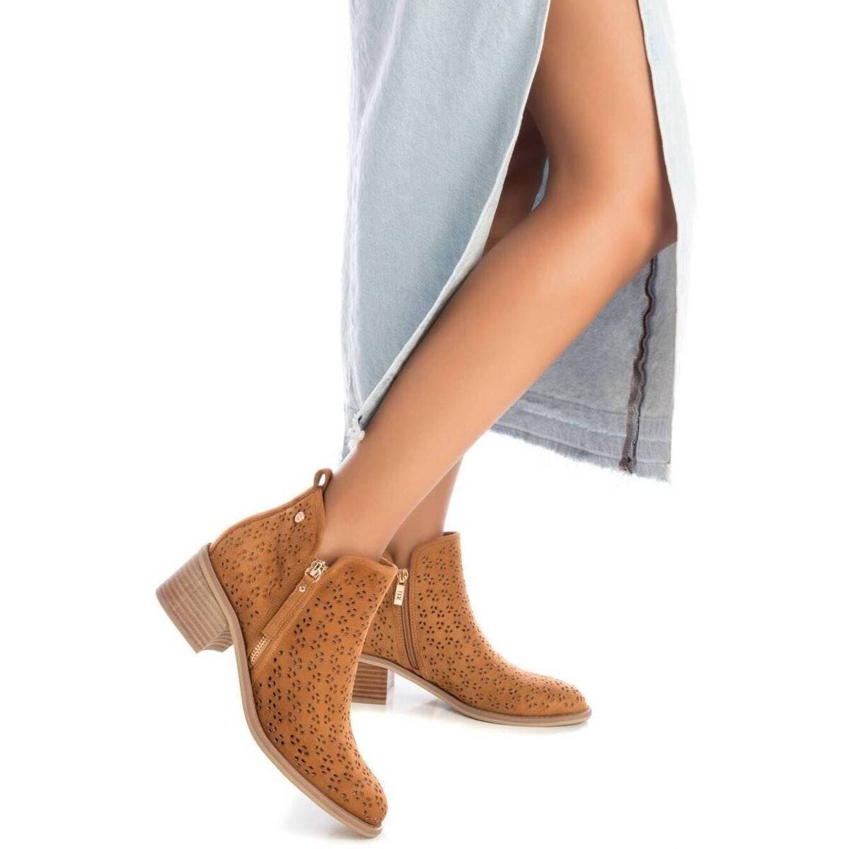 Women's Ankle Boots Xti Brown
