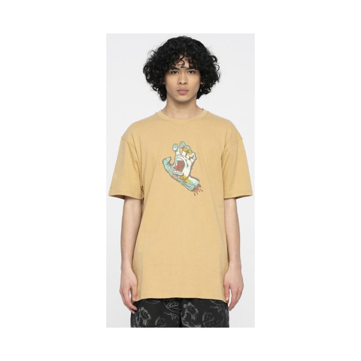 Men's T-Shirts Santa Cruz Beige