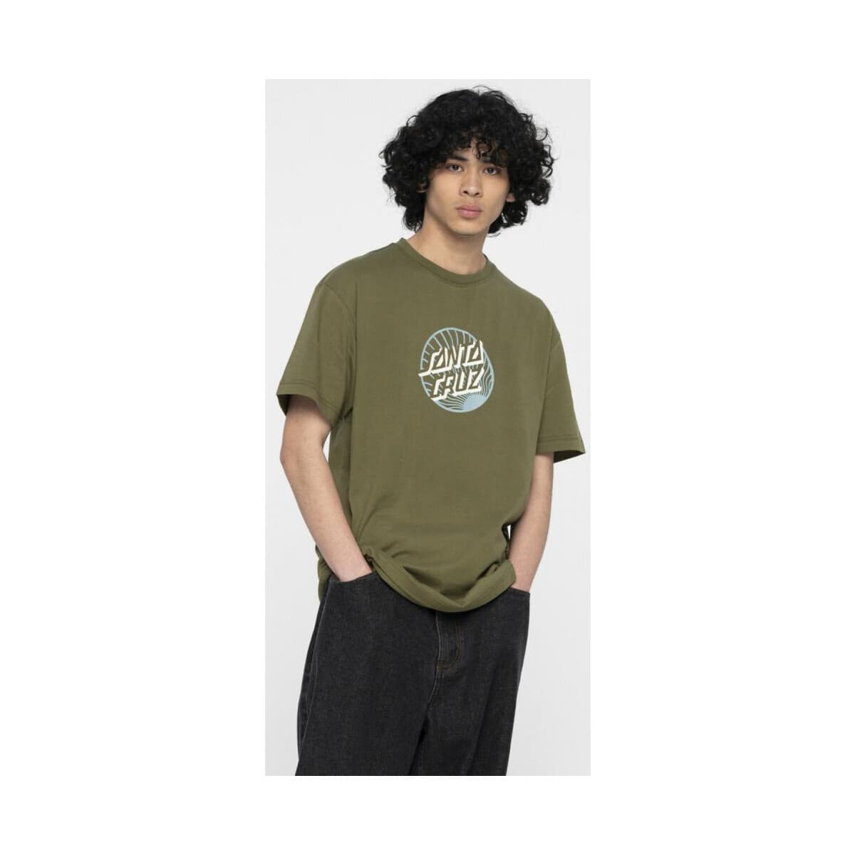 Men's T-Shirts Santa Cruz Green