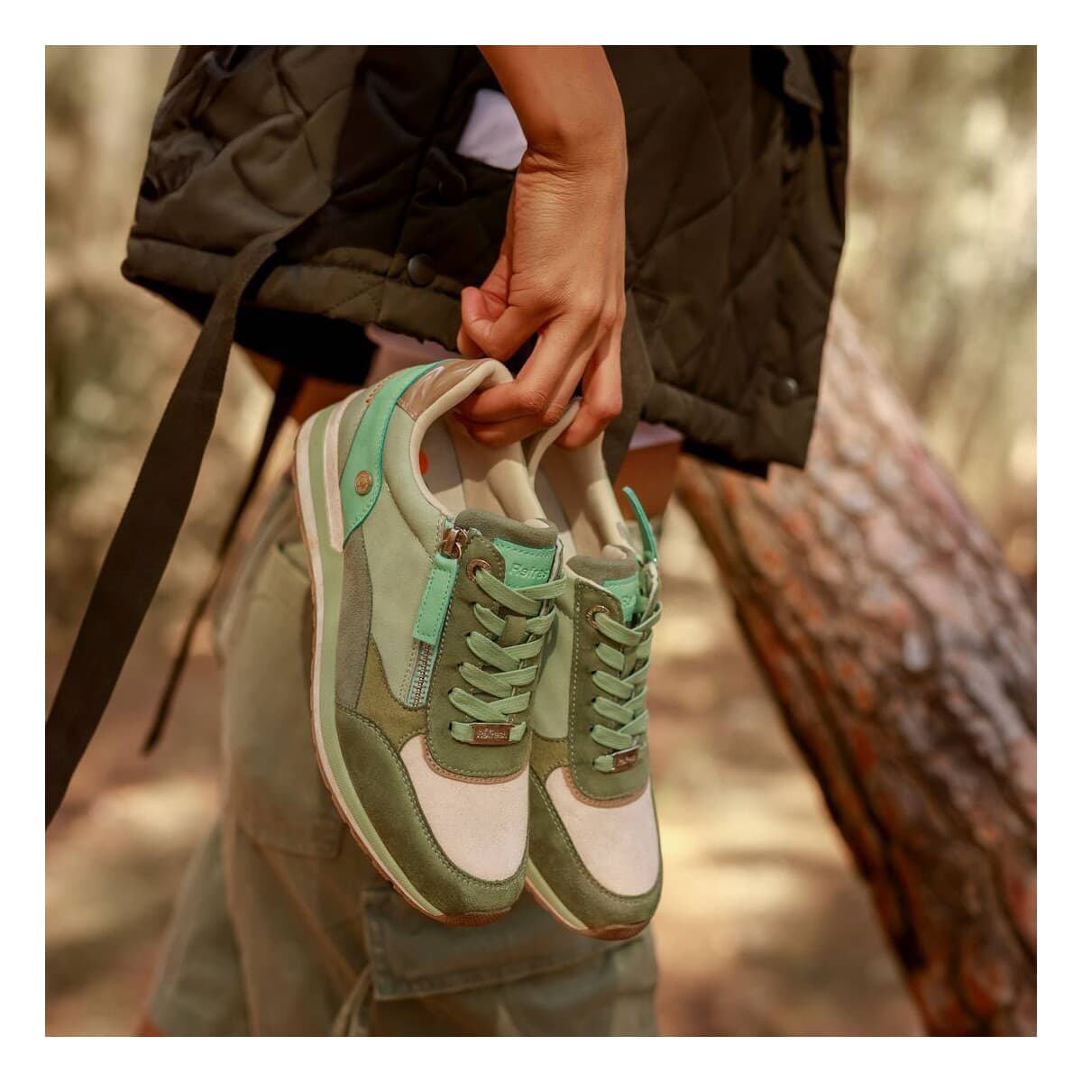 Women's Sneakers Refresh Green