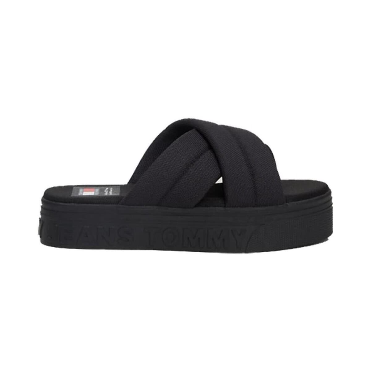 Women's Flip Flops Tommy Hilfiger Black