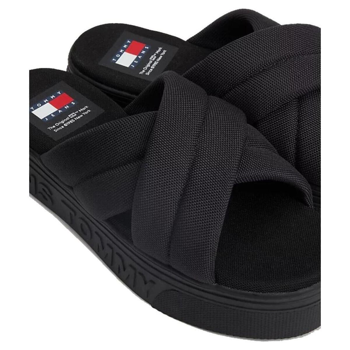 Women's Flip Flops Tommy Hilfiger Black