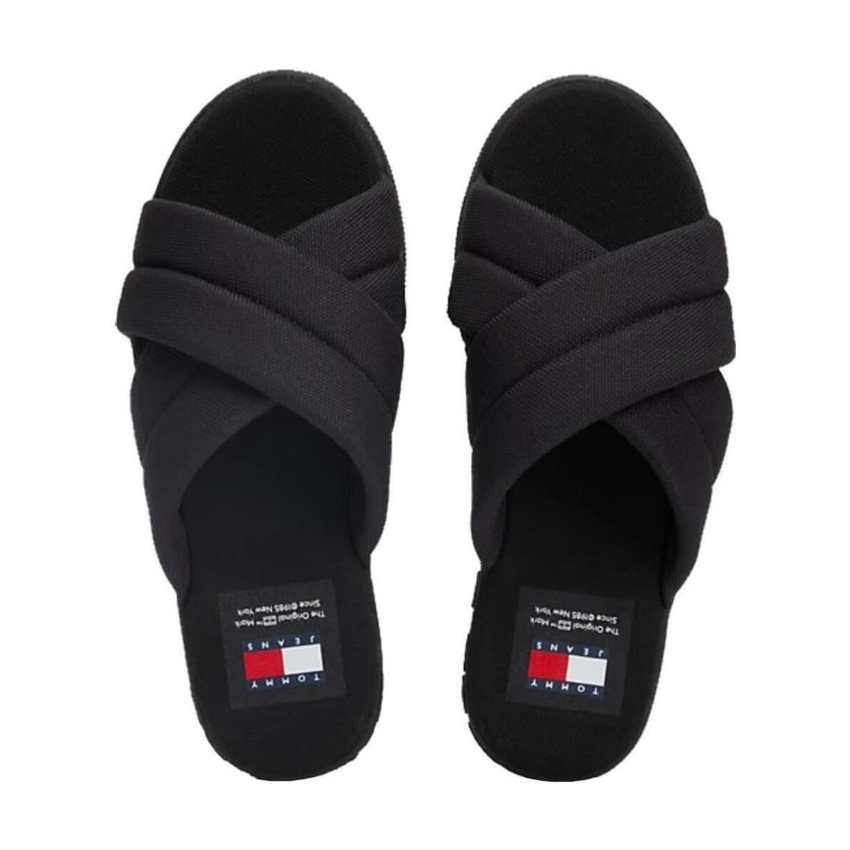 Women's Flip Flops Tommy Hilfiger Black