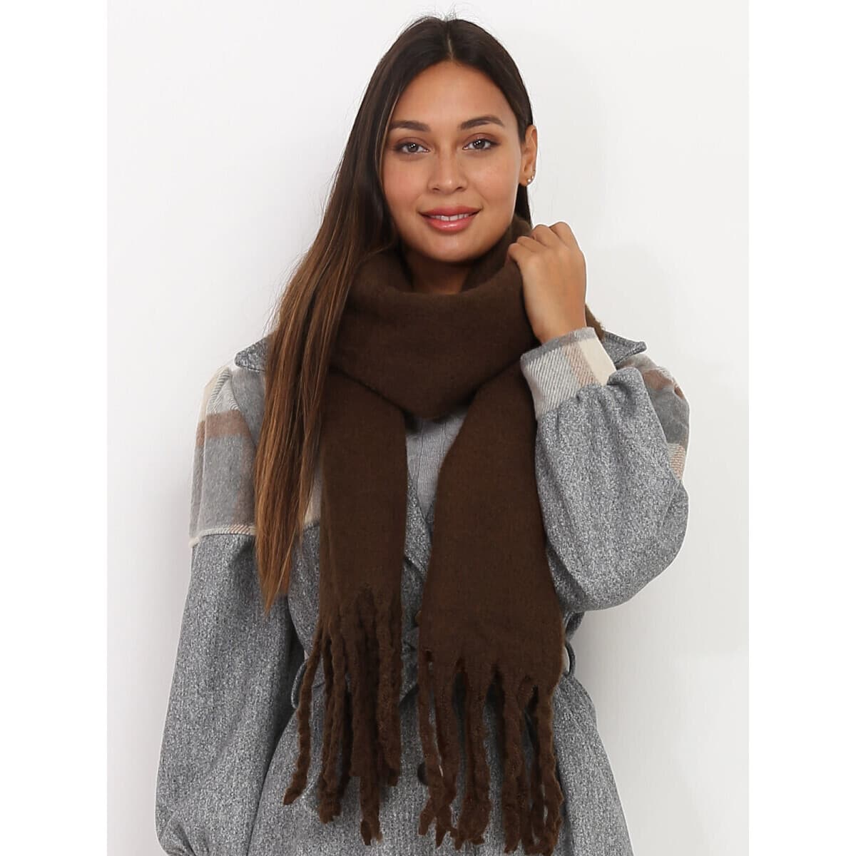 Women's Scarves La Modeuse Brown