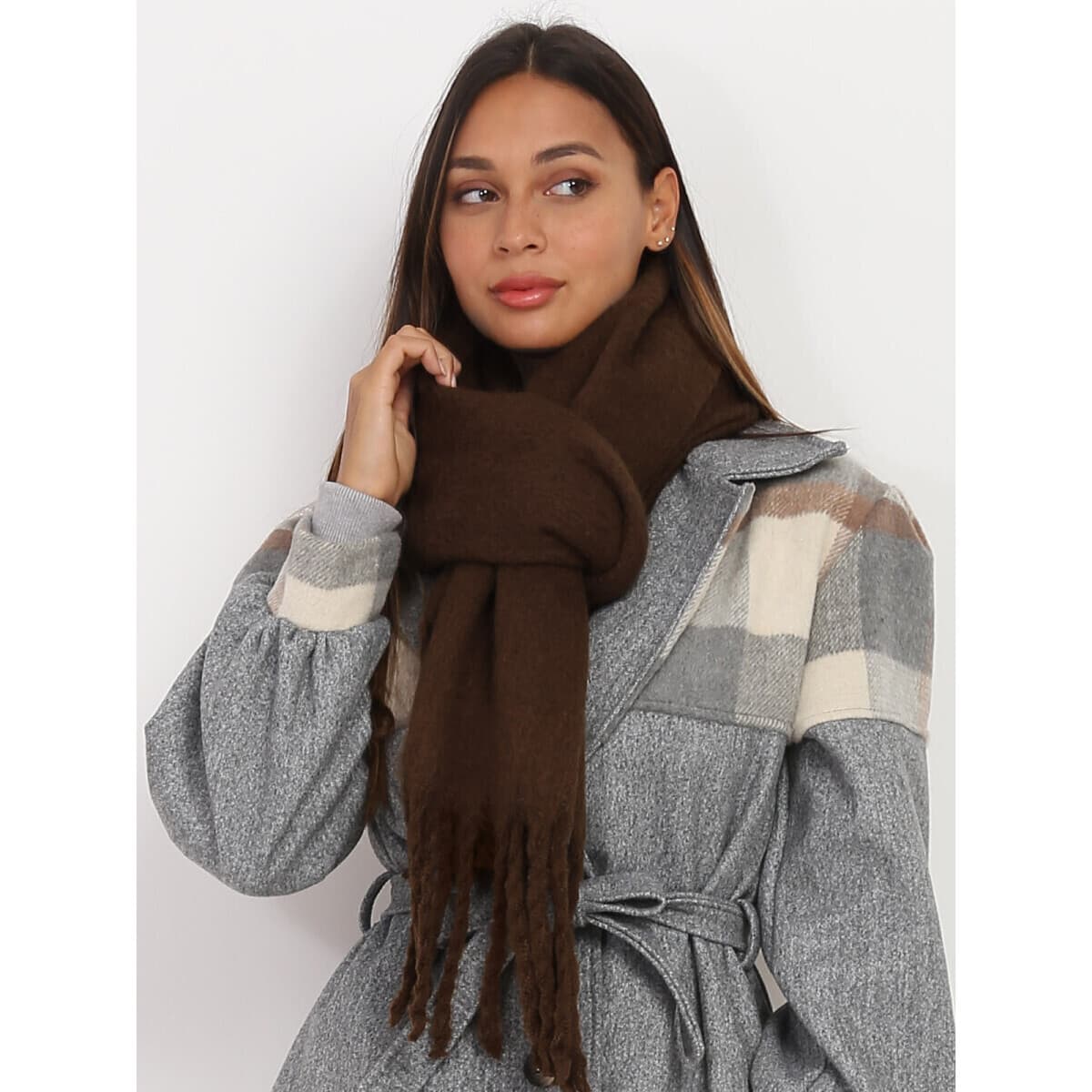 Women's Scarves La Modeuse Brown