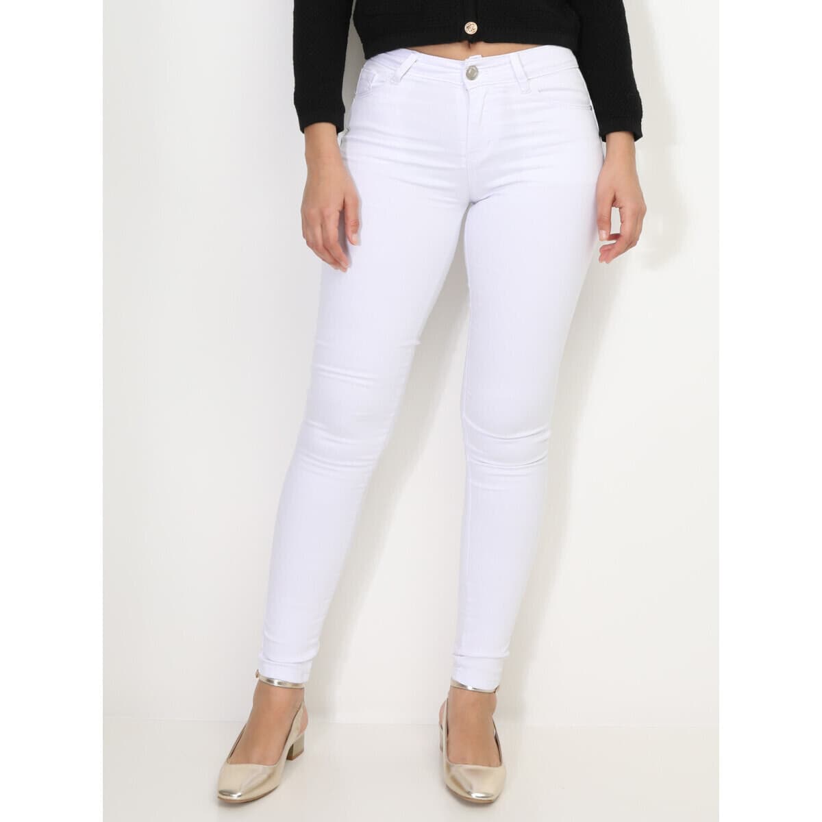 Women's Jeans La Modeuse White