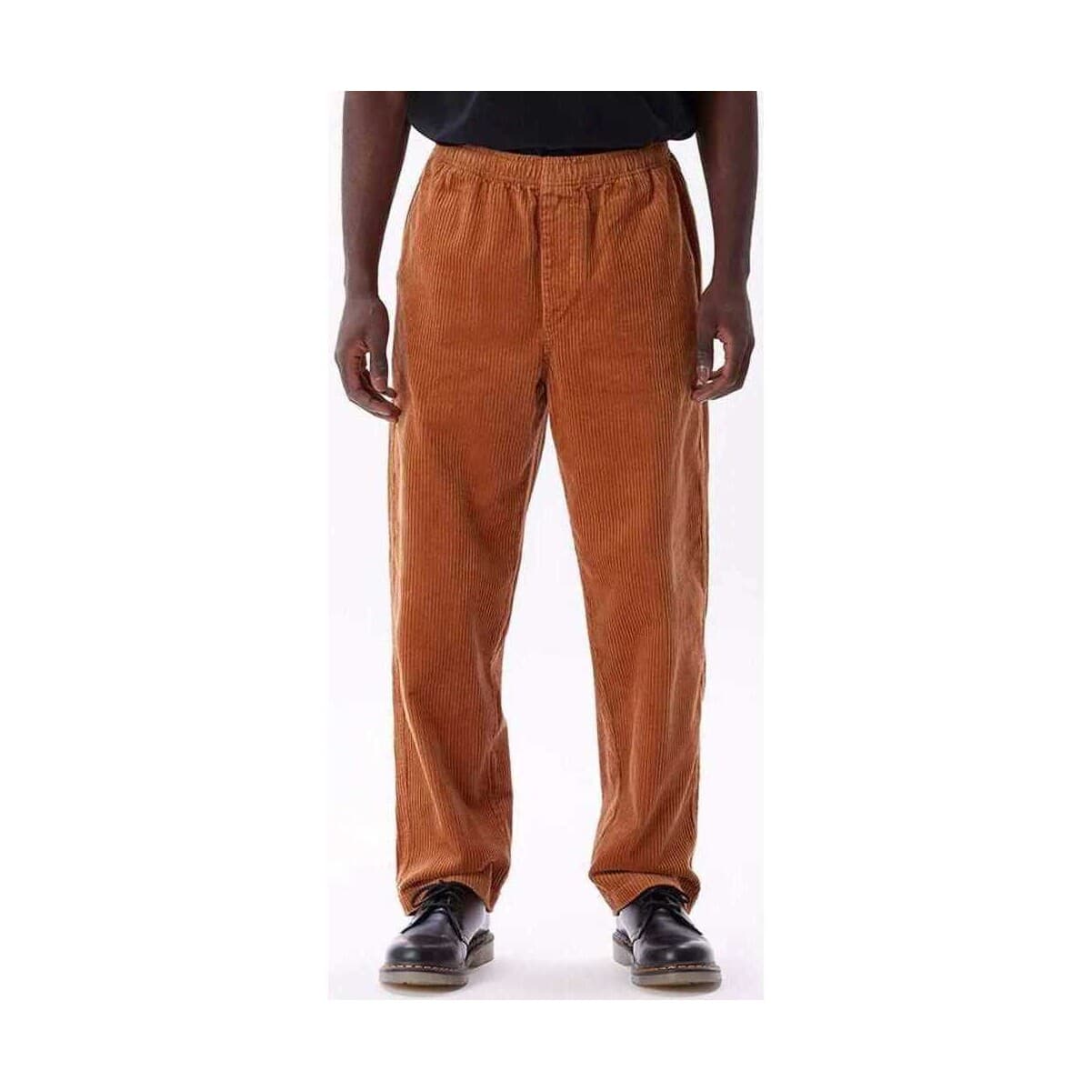 Men's Pants Obey Brown