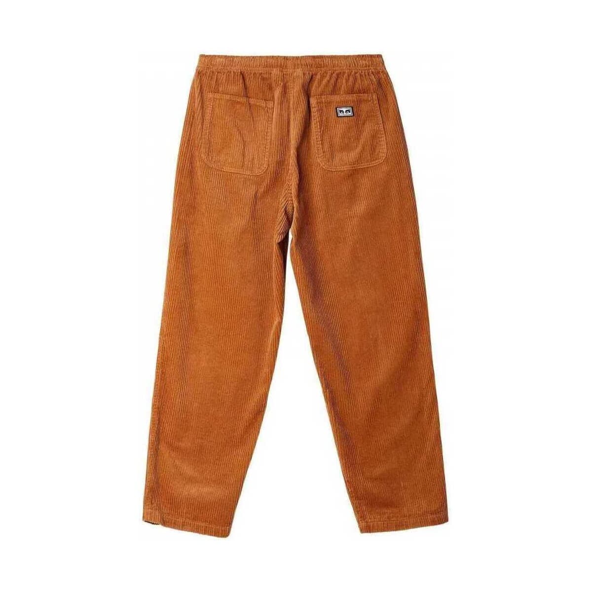 Men's Pants Obey Brown