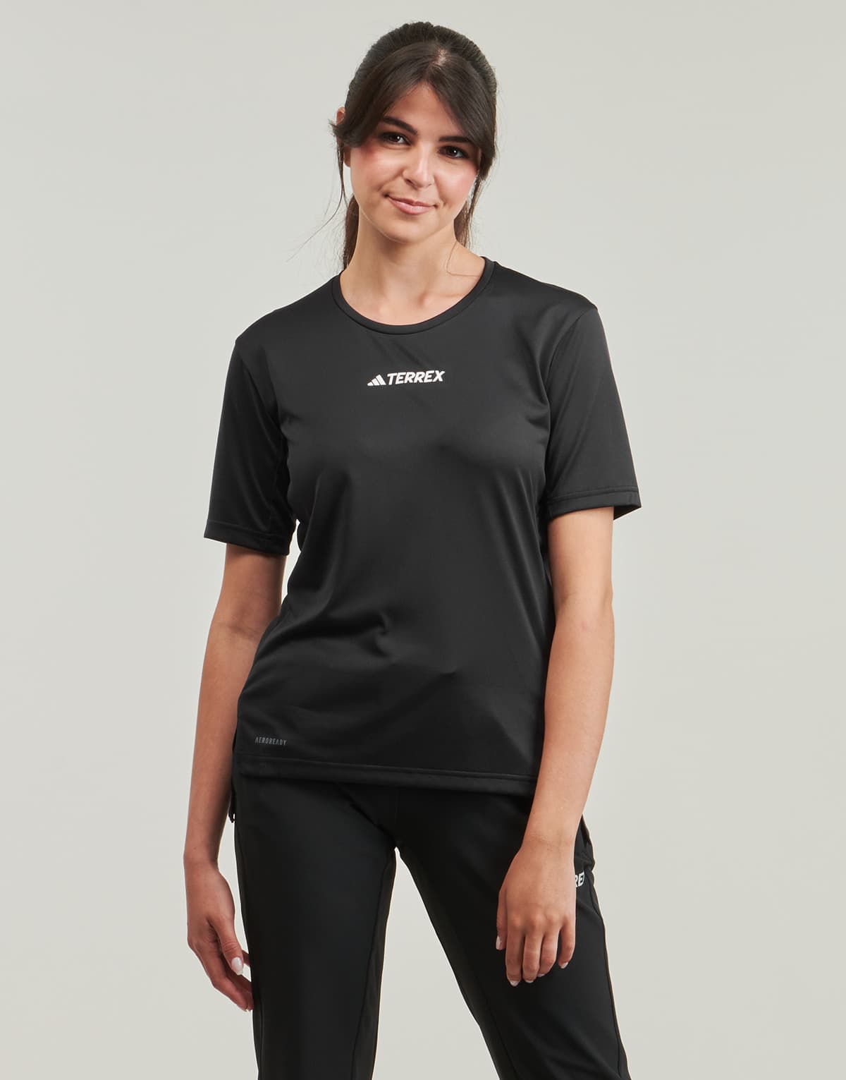 Women's T-Shirts adidas Black