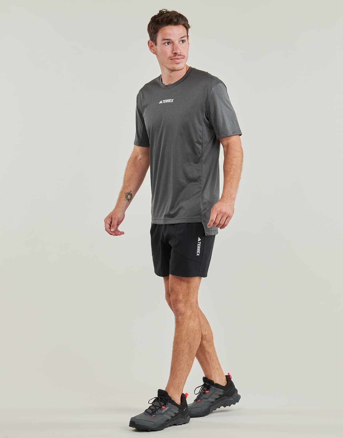 Men's T-Shirts adidas Gray