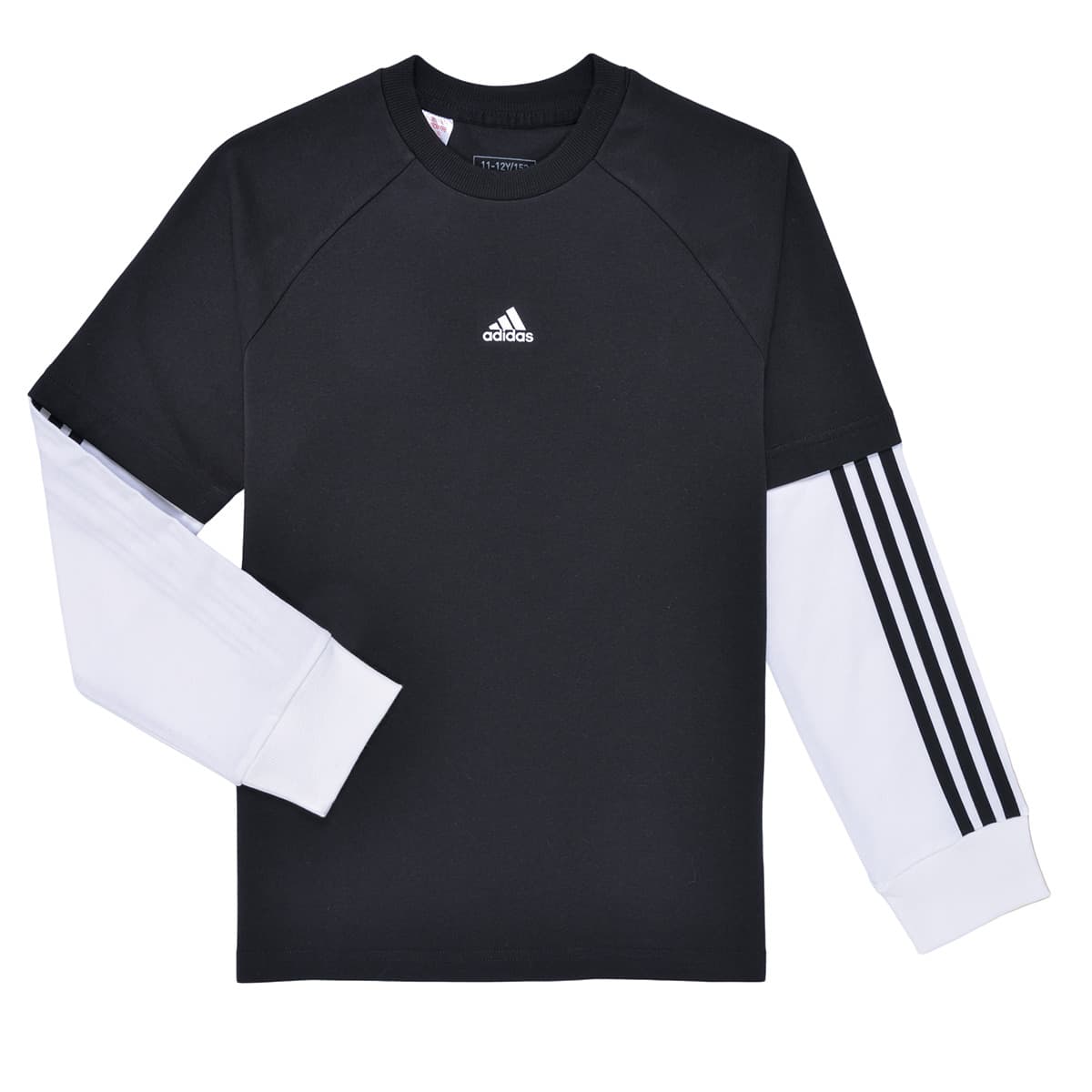 Μπλουζάκια με μακριά μανίκια adidas Street Jam 2-in-1 Long Sleeve Long-Sleeve Top
