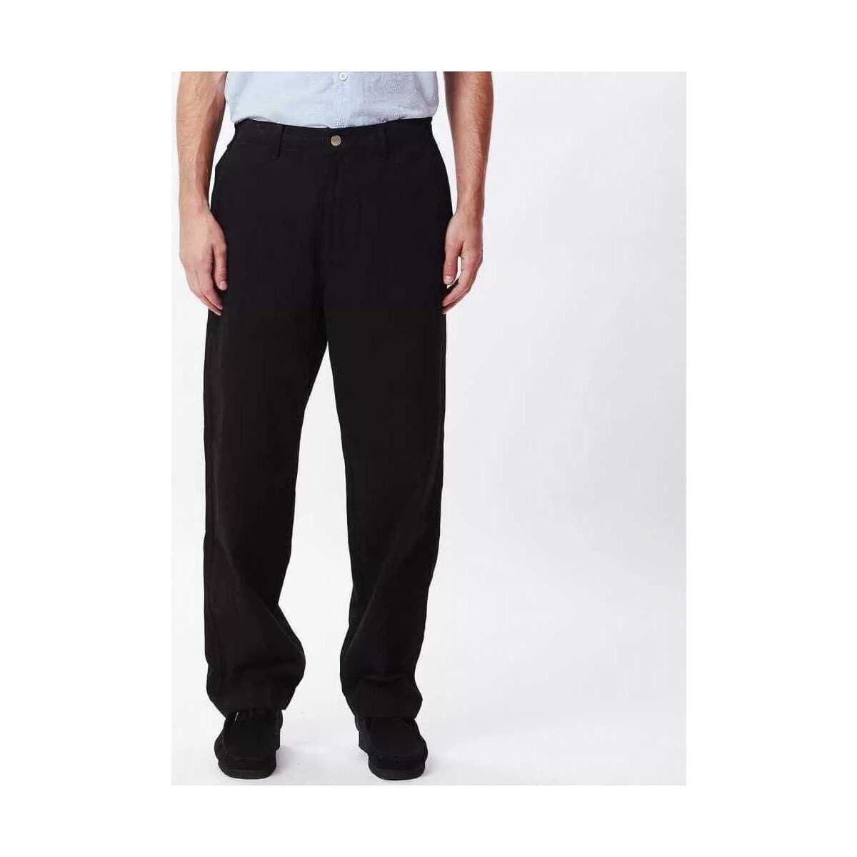 Men's Pants Obey Black