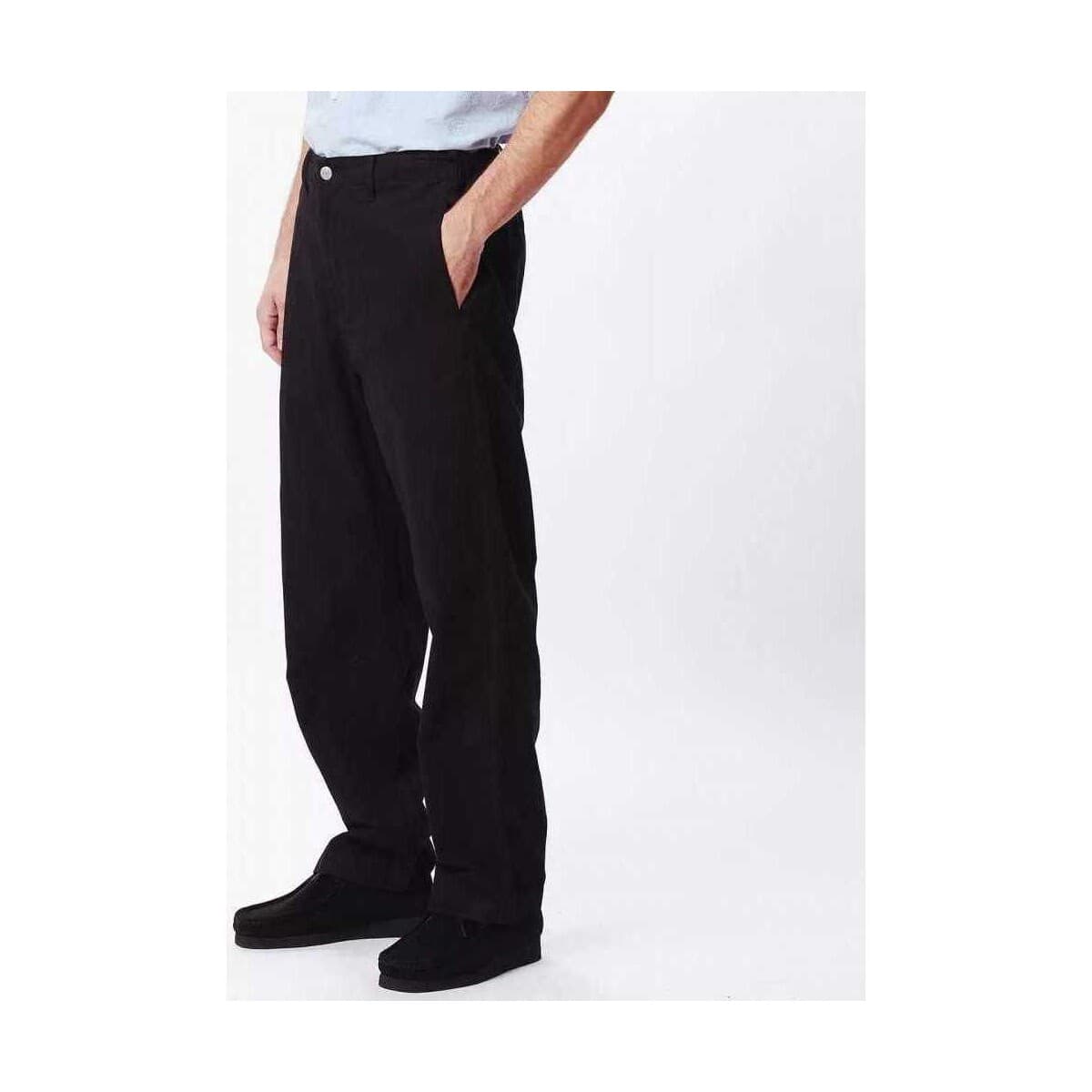 Men's Pants Obey Black