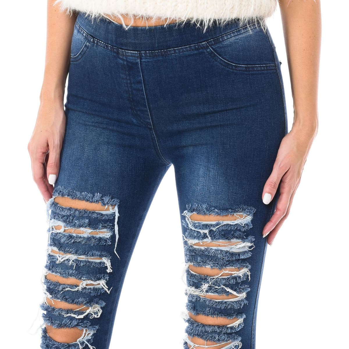 Women's Leggings Q-En Blue