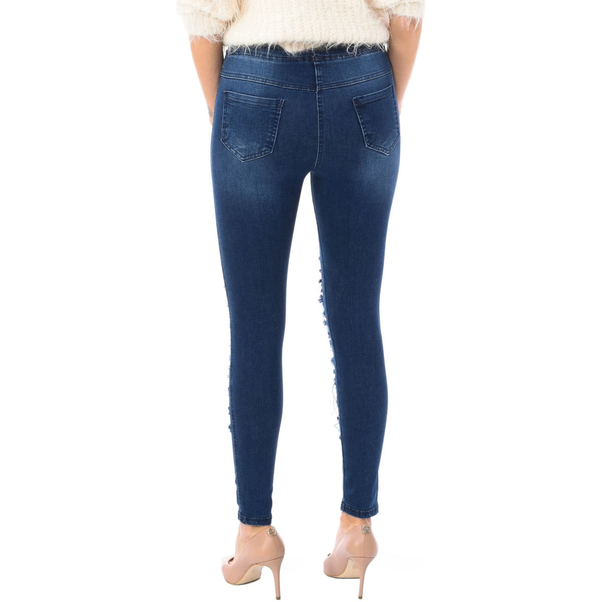 Women's Leggings Q-En Blue