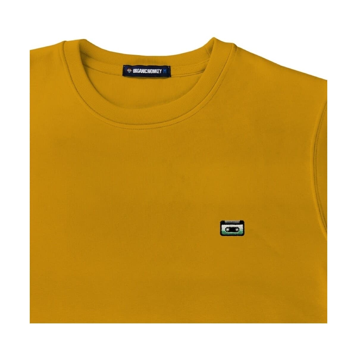 Men's Sports T-Shirts Organic Monkey Yellow