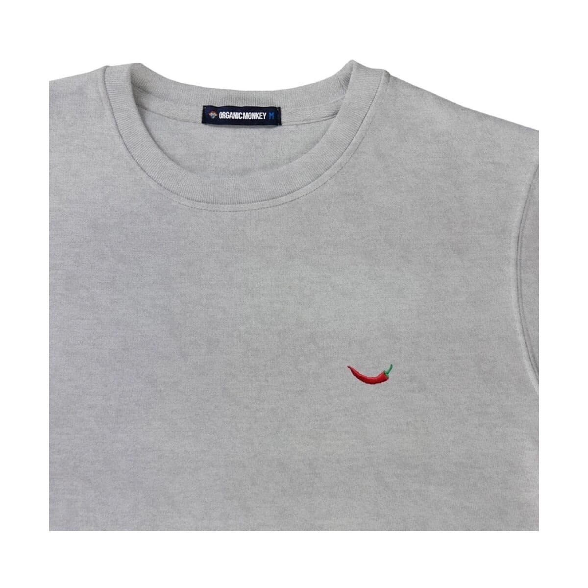 Men's Sports T-Shirts Organic Monkey Gray