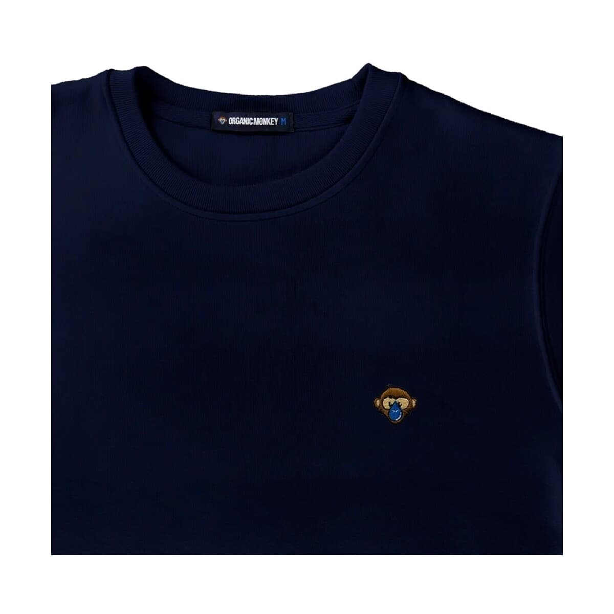 Men's Sports T-Shirts Organic Monkey Blue