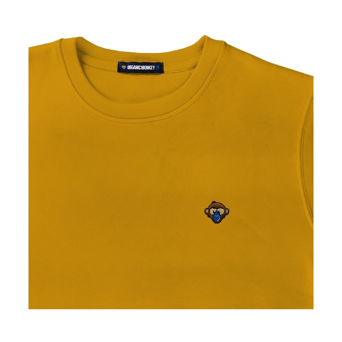 Men's Sports T-Shirts Organic Monkey Yellow