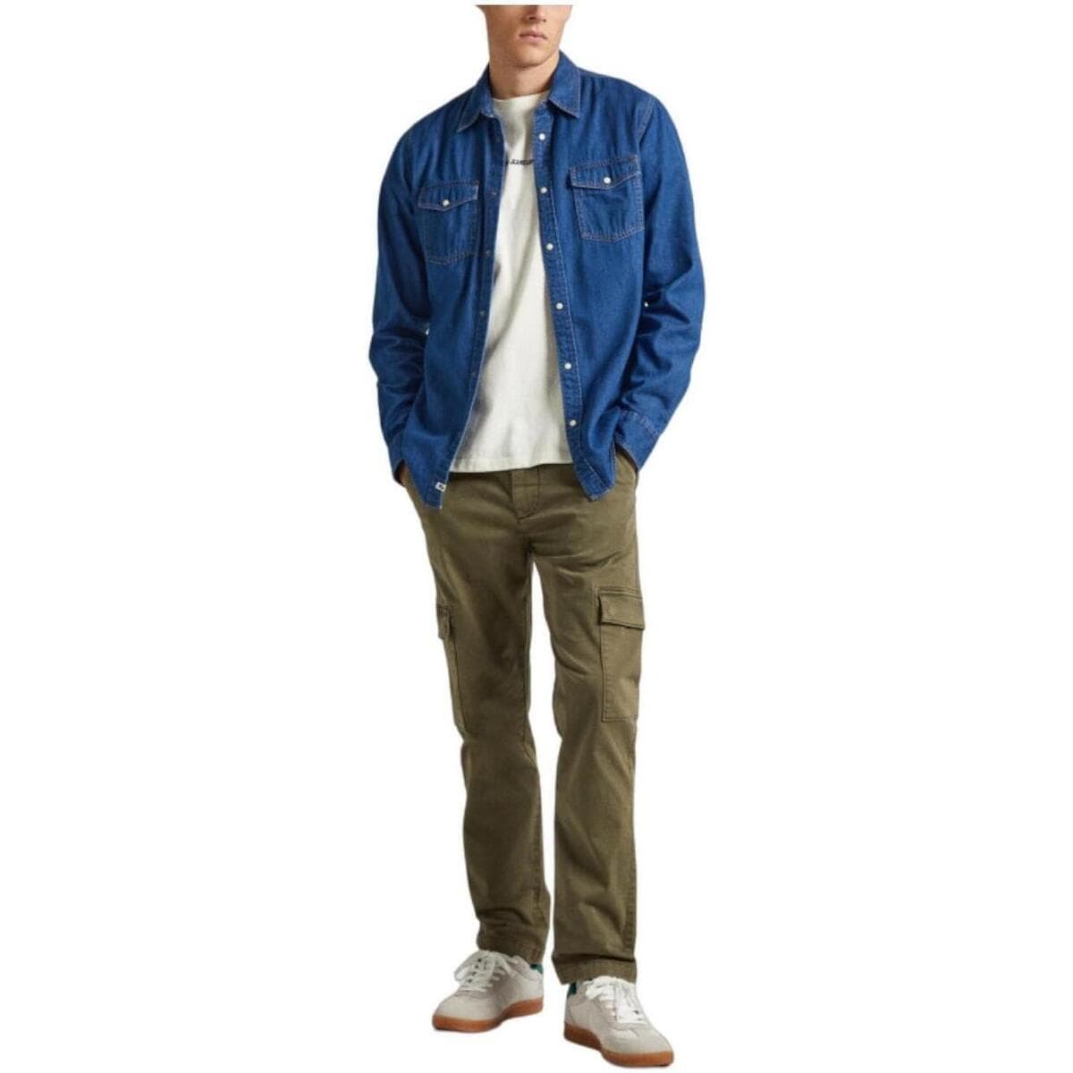 Men's Pants Pepe Jeans Green