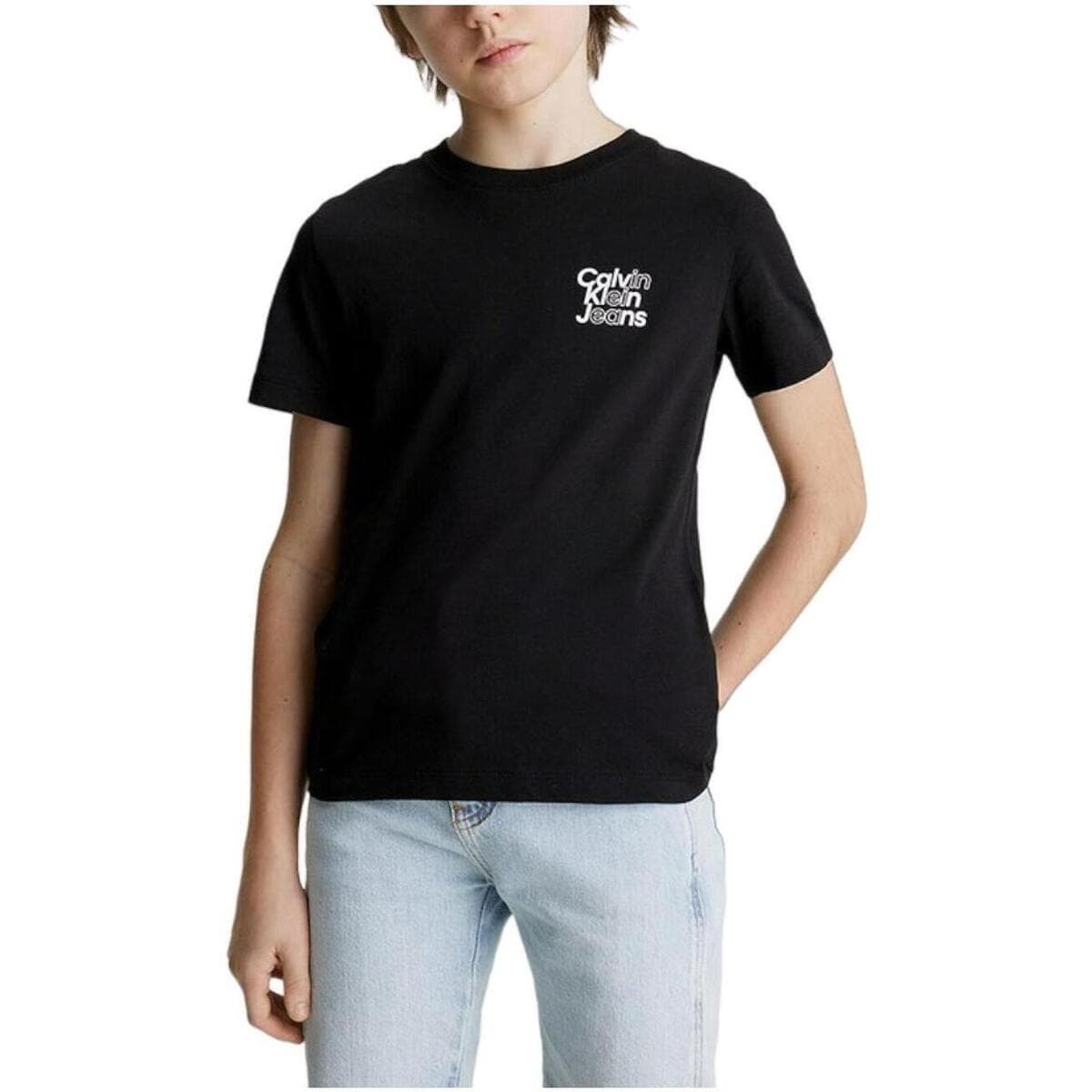 Boys' T-Shirts Calvin Klein Black
