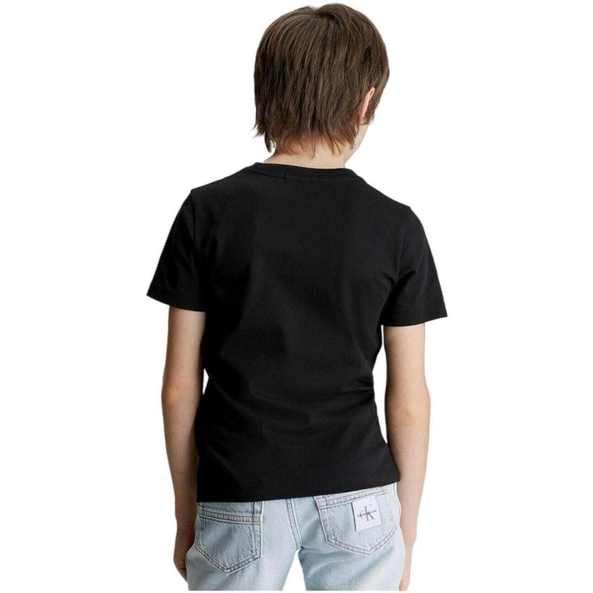 Boys' T-Shirts Calvin Klein Black