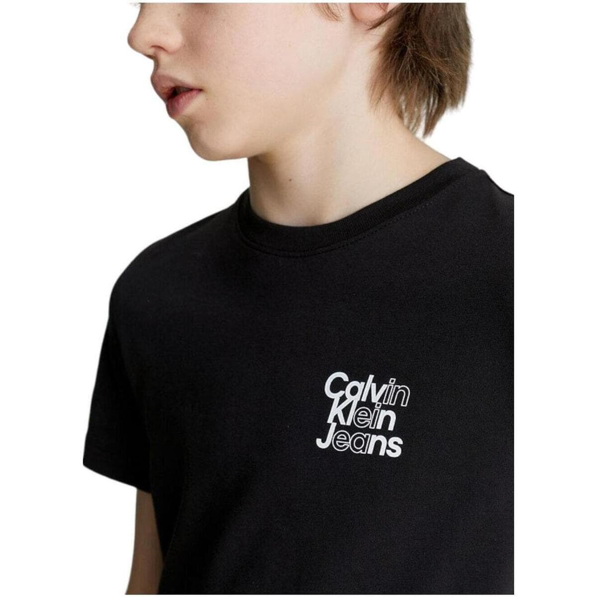 Boys' T-Shirts Calvin Klein Black