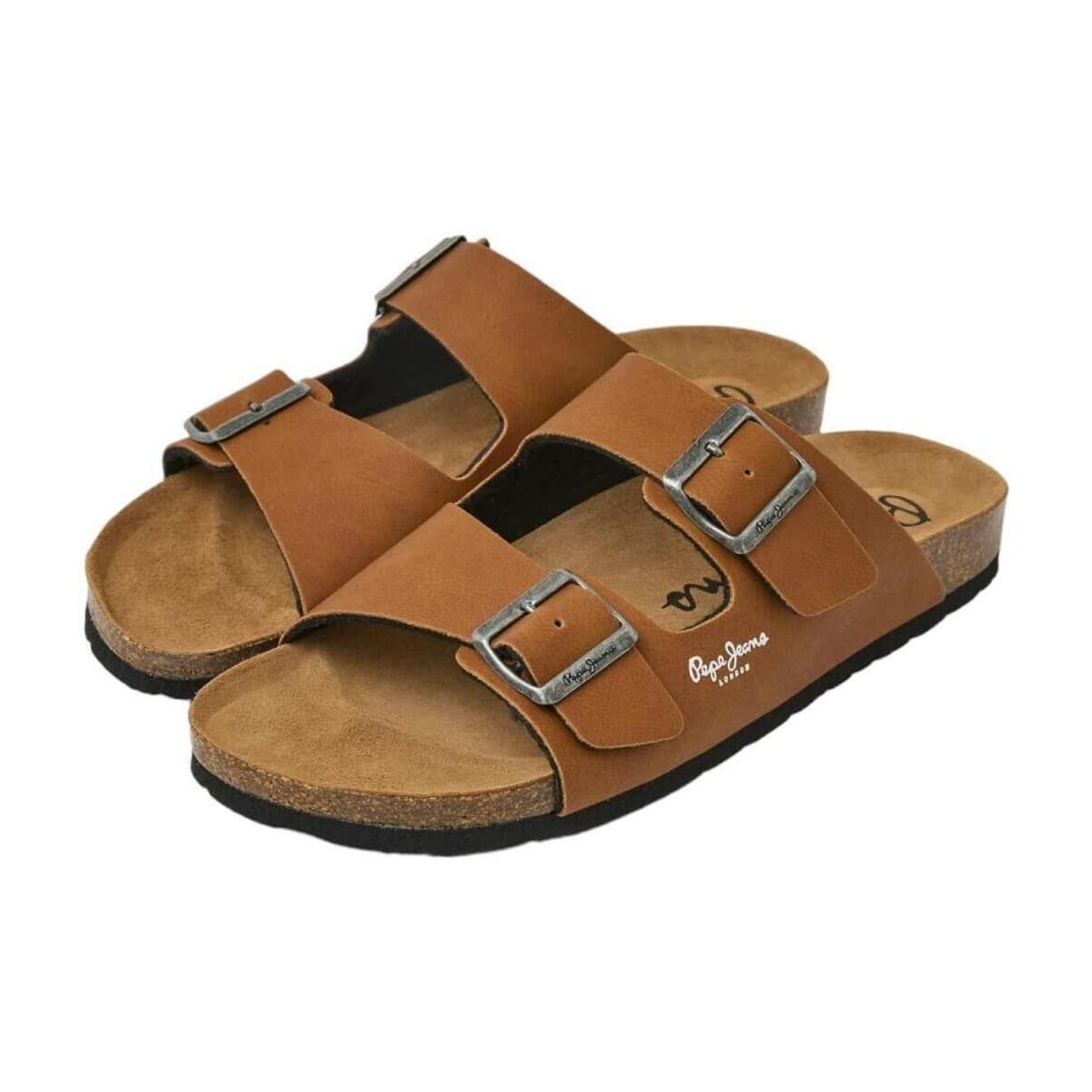Men's Flip Flops Pepe Jeans Brown