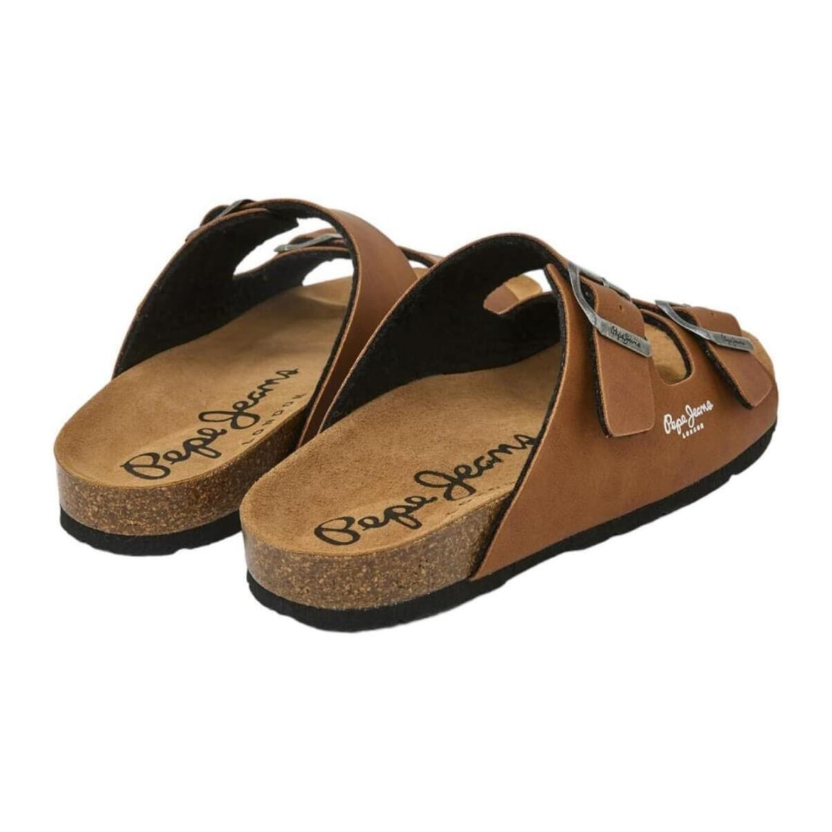 Men's Flip Flops Pepe Jeans Brown