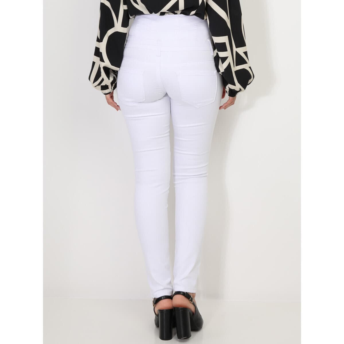 Women's Jeans La Modeuse White