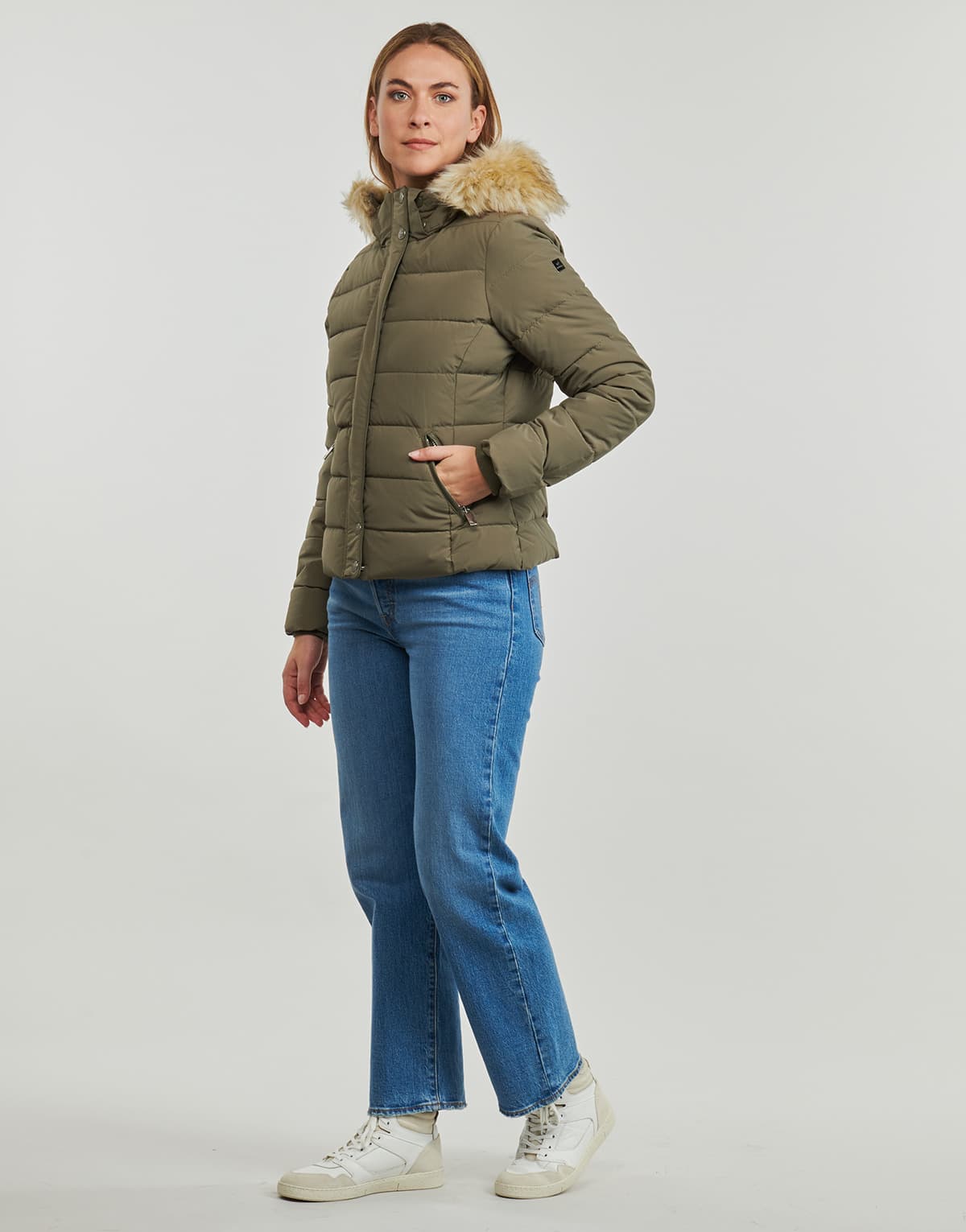 Women's Jackets Kaporal Khaki