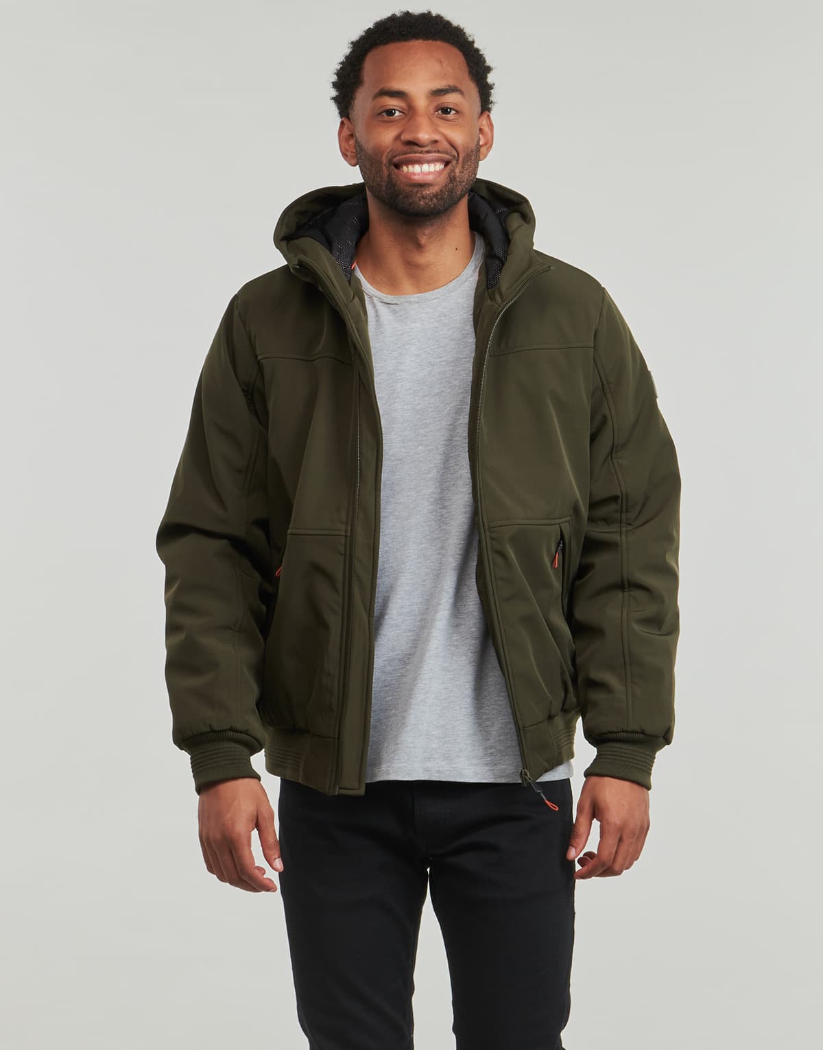 Men's Jackets Kaporal Khaki
