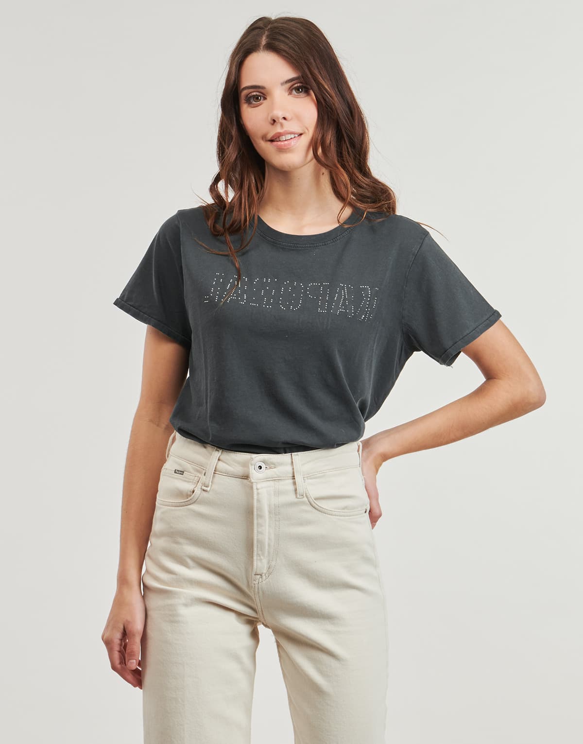 Women's T-Shirts Kaporal Black